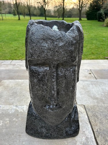 Easter island head water - head,