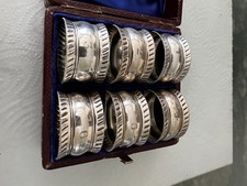 SET of 6 Antique  Victorian