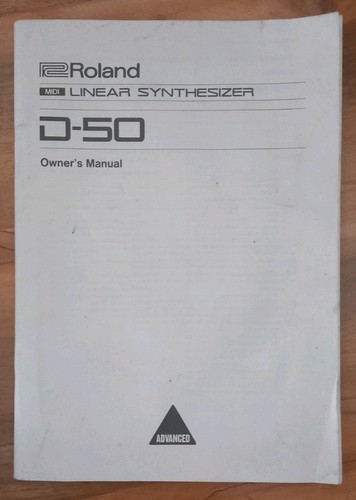 Roland d50 manual advanced - roland,