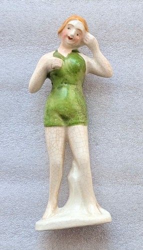 Art deco porcelain - art, bathing