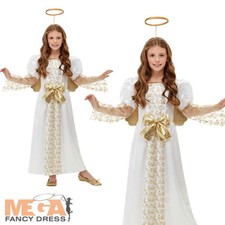 Golden Angel Girls Fancy Dress
