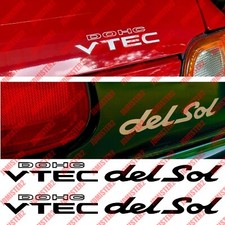 Honda Del Sol Decals Dohc Vtec
