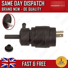 UNIVERSAL FRONT MONO SINGLE OUTLET WINDSCREEN WASHER PUMP