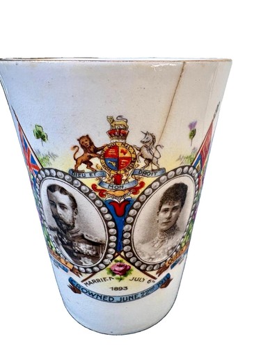 Antique king george queen - king,