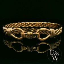 9ct Gold Bangle Farley Weston