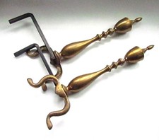 Large Antique Grate Brass