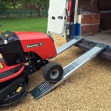 Ramps - PAIR 1.85M Loading Heavy Duty 400KG Trailer Van Motorbike Quad Mower