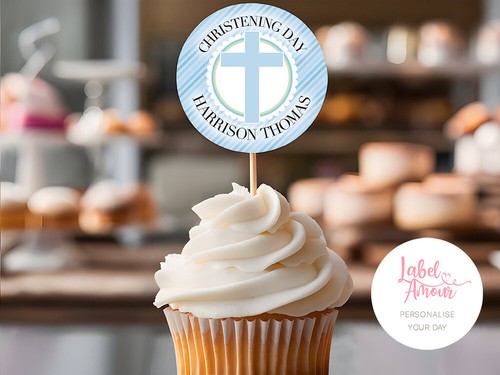 Personalised cup cake pick - personalised,