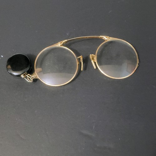 Antique pince nez nose pinch - antique,