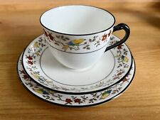 RH&SL Plant Tuscan China  Art Deco Trio Yellow Bird Pattern