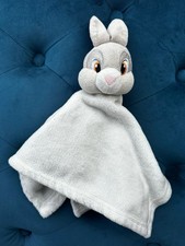Disney Baby Thumper Rabbit Plush Soft Toy Baby Comforter Blanket Blankie Primark