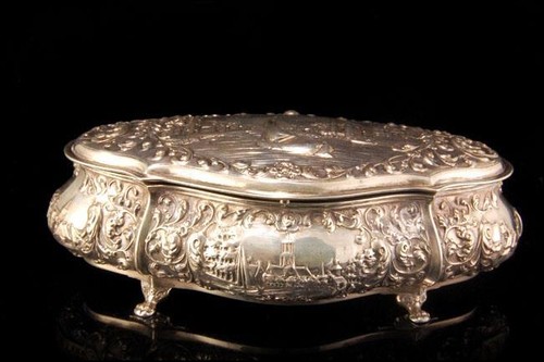 Antique dutch silver figural - antique,