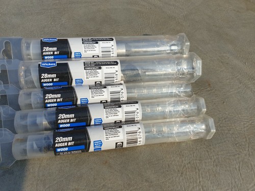 Wickes auger wood - bits, 2