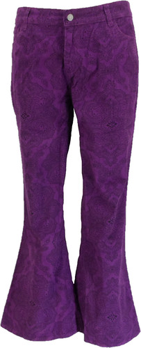 Mens purple paisley - mens, vintage