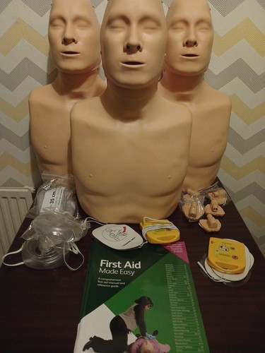 First aid training - first,