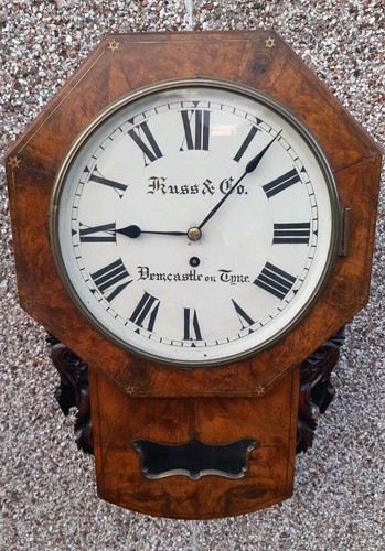 Fusee drop dial wall clock - drop,
