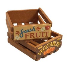 Dolls House Fruit & Veg Crates