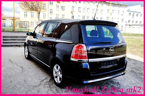 Vauxhall zafira mk2 rear - zafira,