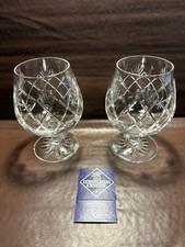 Edinburgh Crystal Brandy Glasses - Finest Quality Crystal From Scotland