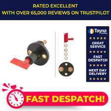 Battery Master Switch - 500amp 6EK002843-001 Hella KDWHLO9085 4192725 8356483