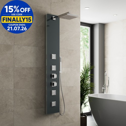 Modern thermostatic shower - thermostatic,