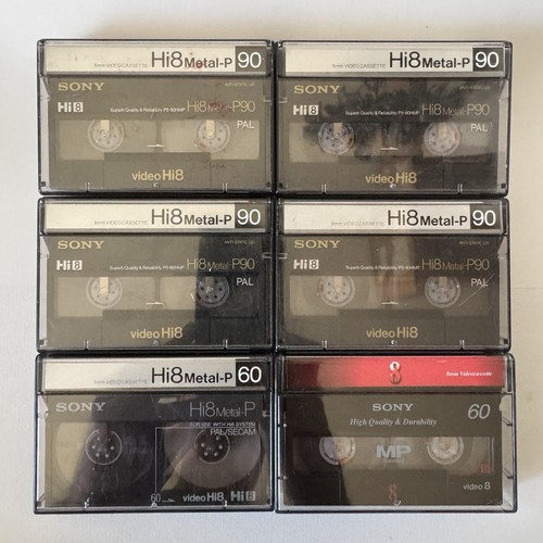 Sony hi8 metal 90 min - hi8, metal-p