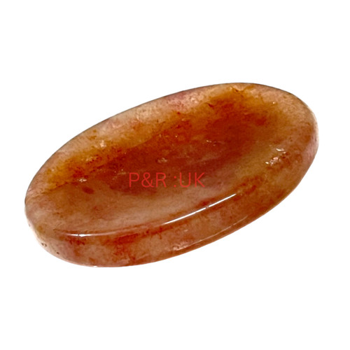 Strawberry quartz crystal - strawberry,