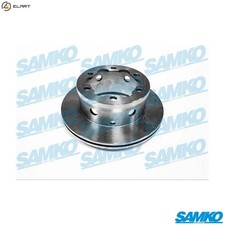 2x BRAKE DISC V2444V FOR VW