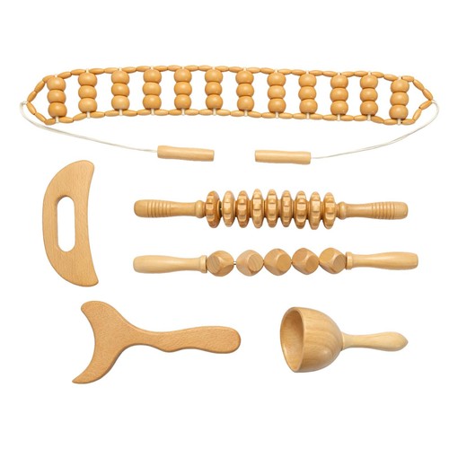 6pcs wood therapy massage - therapy,