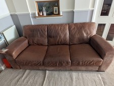 Vintage Italian Leather Sofa