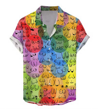 Mens Button Down Shirts Funny