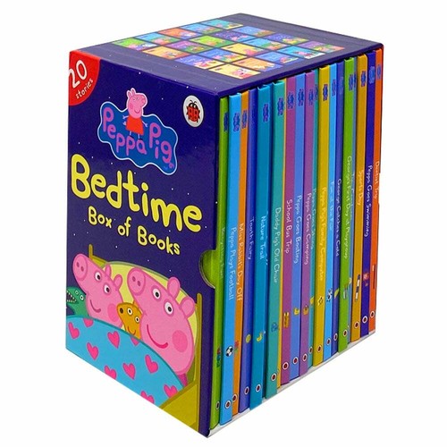 Peppa pig bedtime box - peppa, books