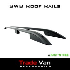 VW CADDY ROOF RAILS BLACK OE