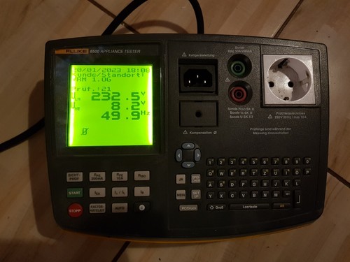 Fluke 6500 pat tester - pat,