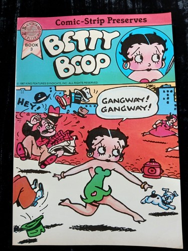 Betty boop comic book - comic, bw