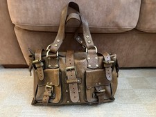 Mulberry Roxanne Oak Leather Brown Bag