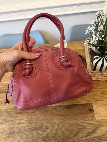 Radley small red - small, leather