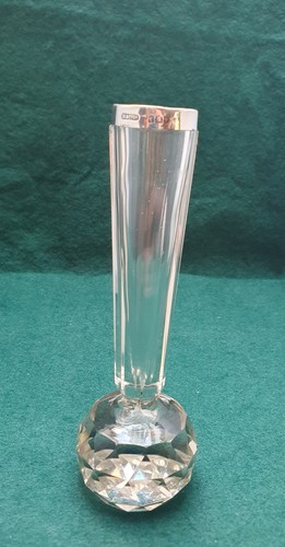 Silver top cut crystal - , posy