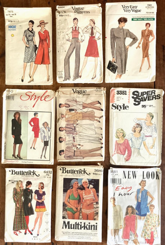 Vintage paper patterns - 9,