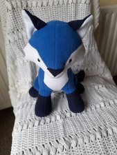 Hand Made Blue Fox Large Soft