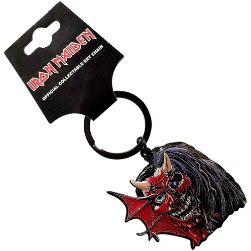 Iron maiden metal keyring - maiden,