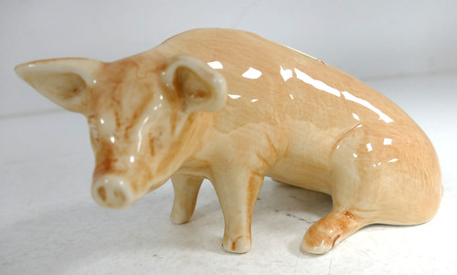 Vintage bovey pottery pig - vintage,