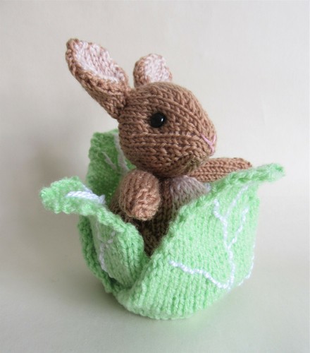 Knitting pattern rabbit the - pattern, in