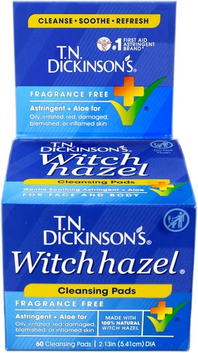 Dickinson witch hazel pads - dickinson's,