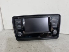 2013-17 SKODA OCTAVIA  SAT NAV RADIO DISPLAY SCREEN 5E0919605J