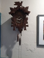 large antique black forest cuckoo clock