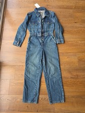Zara Denim Jumpsuit, New
