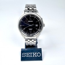 SEIKO KINETIC Stainless Bracelet Watch - 5M62-0DF0 - New Capacitor/Warranty