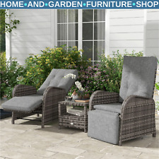 3-Piece 2 Seater Rattan Bistro