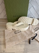 Gucci Rubber Sandals 40EU (UK7). New With Box  (I)